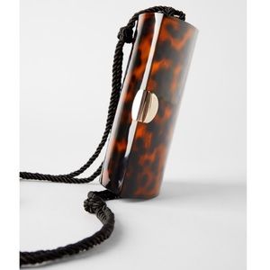 Zara Leopard Methacrylate Bag